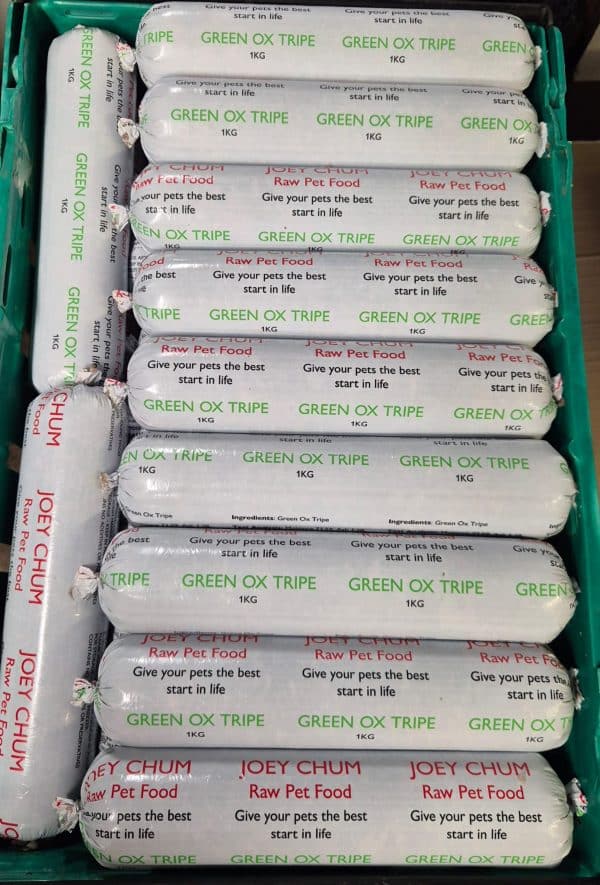 25 x 1kg Tripe Packs (25kg)