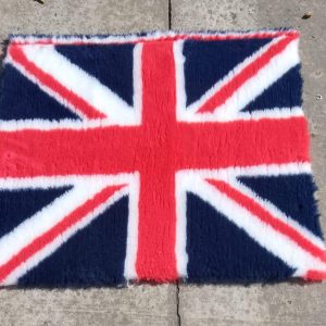 Dog and cat washable vet bedding (Union Jack Style)
